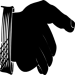 Finger Pointing 033 Clip Art