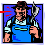 Farmer 01 Clip Art