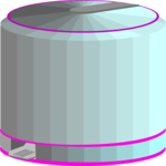 Trash Can 45 Clip Art