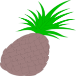 Pineapple 09 Clip Art
