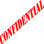 Confidential Clip Art