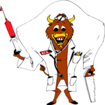 Doctor - Bull Clip Art