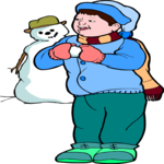 Snowman - Building 4 Clip Art