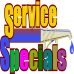 Service Specials Clip Art