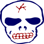 Skull 10 Clip Art