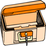 Box - Locking Clip Art