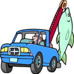 Fishing 098 Clip Art