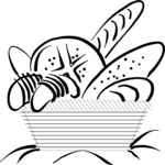 Bread Basket 1 Clip Art