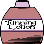 Tanning Lotion Clip Art
