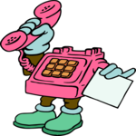 Telephone 071 Clip Art