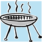 Barbeque 01 Clip Art