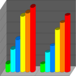 Charts - Cylinder 1 Clip Art