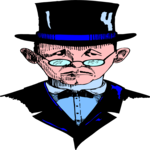 Man - Snooty Clip Art