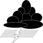 Lightning 09 Clip Art