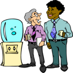 Water Cooler Encounter 3 Clip Art