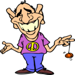 Hippie Man 6 Clip Art