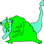 Mutant Creature 180 Clip Art