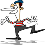 Mime 1 Clip Art