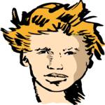 Face - Male 07 Clip Art