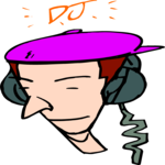 Disc Jockey 4 Clip Art