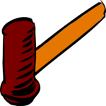 Gavel 14 Clip Art