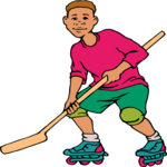 Roller Hockey Clip Art