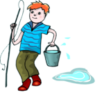 Fishing 076 Clip Art