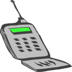 Cellular Phone 35 Clip Art