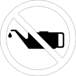 Do Not Lubricate Clip Art