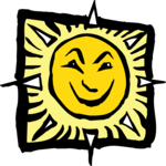 Sun 086 Clip Art