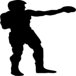 Boxer 01 Clip Art