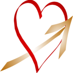 Heart & Arrow 04 Clip Art