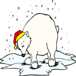 Polar Bear 4 Clip Art