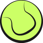Tennis - Ball 18 Clip Art