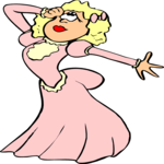 Actress 2 Clip Art