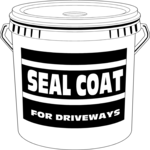 Seal Coating Clip Art