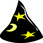 Wizard's Hat 2 Clip Art