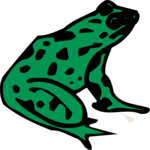 Frog 04 Clip Art