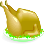 Chicken - Baked 3 Clip Art