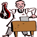 Butcher 1 (2) Clip Art