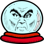 Crystal Ball - Evil Clip Art