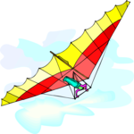 Hang Gliding 21 Clip Art