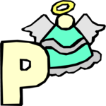 Angel P Clip Art