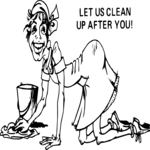 Maid Service (2) Clip Art