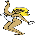 Swimsuit Woman 1 Clip Art