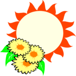 Sun 015 Clip Art