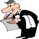 Waiter 33 Clip Art