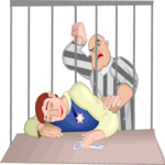 Sheriff Sleeping 1 Clip Art