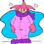 Bundled Up 3 Clip Art