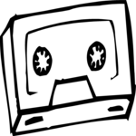 Portable Cass Player 06 Clip Art